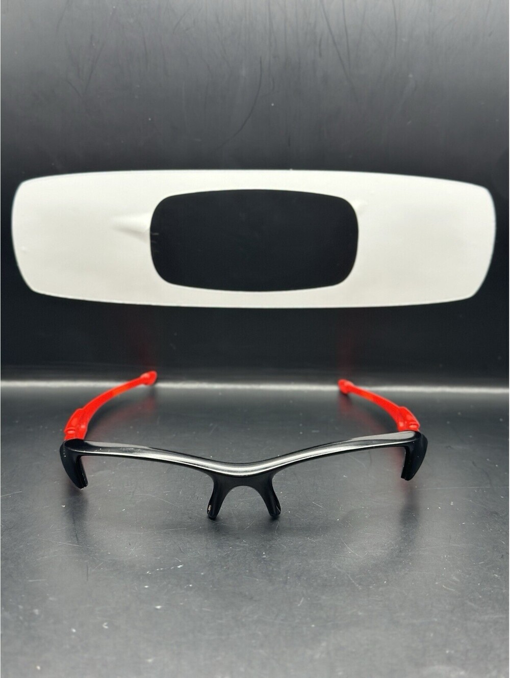 Oakley Flak Jacket Polished Black/Red Frame